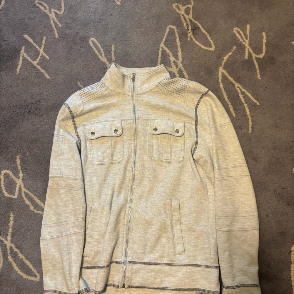 Inc international archive zip up jacket